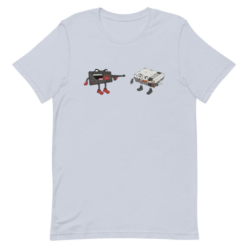 Retro Console Wars - Master System vs NES Premium T-Shirt